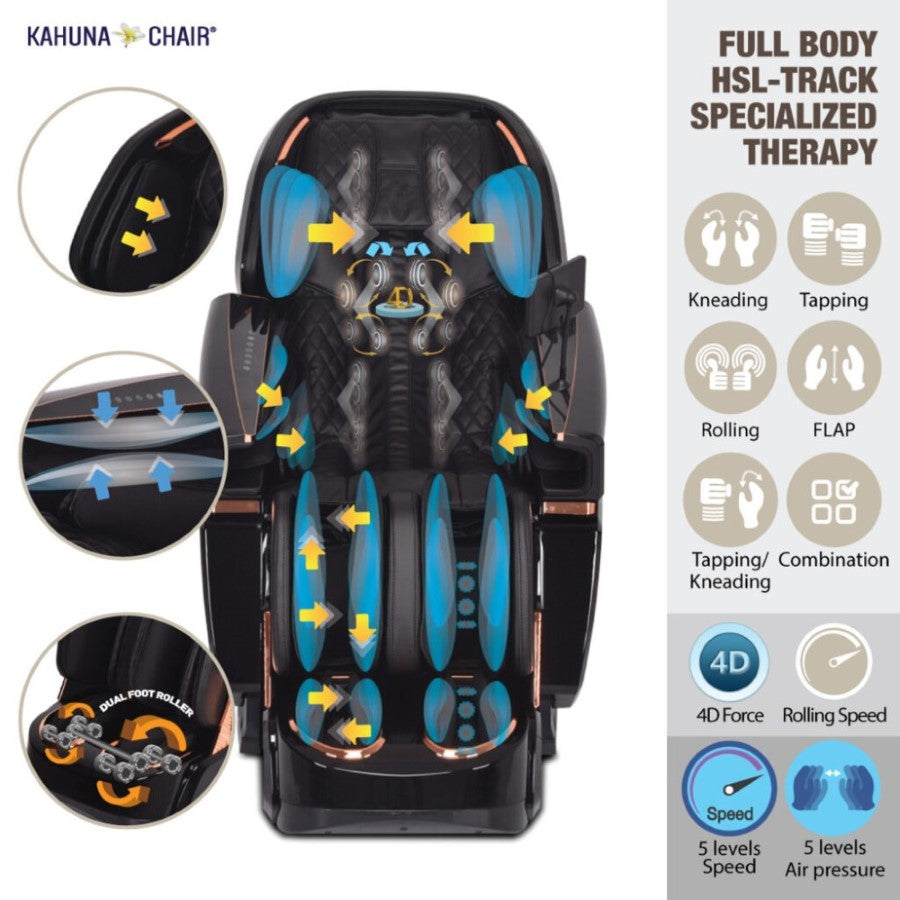 Kahuna Massage Chair EM-8500 The King’s Elite Massage Chair